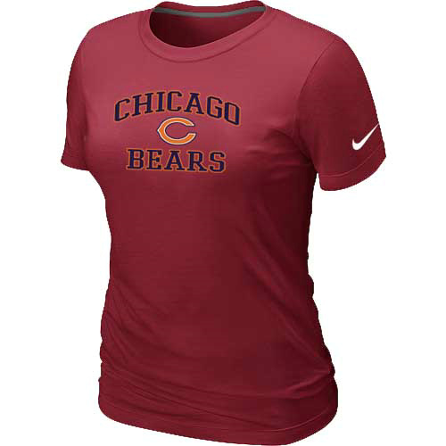 Nike Chicago Bears Women's Legend Logo Dri-FIT NFL T-Shirt - White